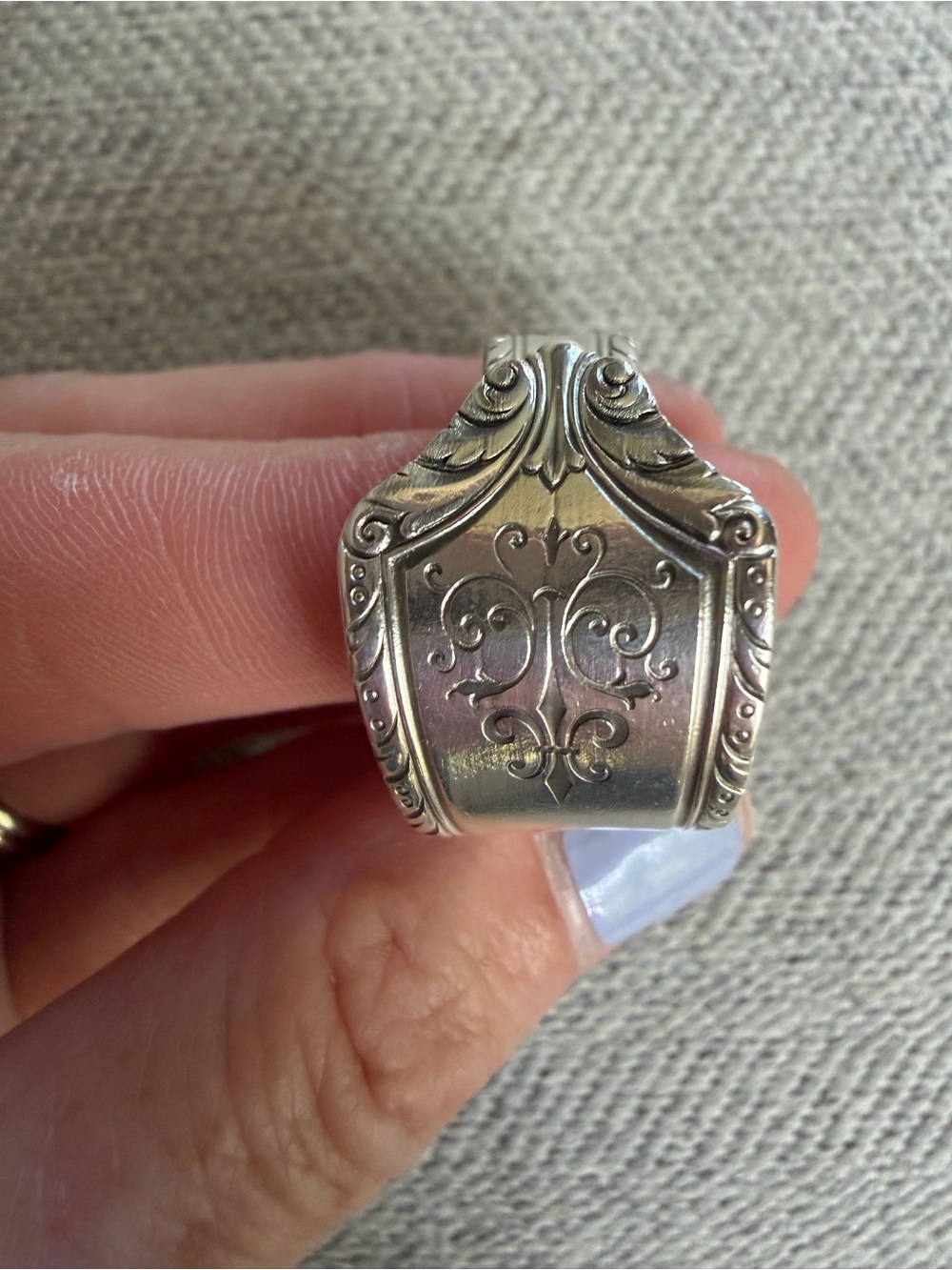 Handmade Spoon Ring - Picture 9 of 11